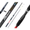 Generic Canna da Pesca Spinning 1.80 Mt per Mare Lago Fiume | Black Bass, Uso Versatile, Serra Inclusa, Spinning