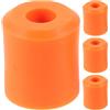 Beaupretty 4 Pezzi Arancia Supporto da Parete in Gomma per Snowboard Gancio