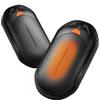 BOSONER Electric Hand Warmers Rechargeable: 2 Pack 6000mAh USB Hand Warmer Reusable - Portable Pocket Heater Electronic Handwarmers - Tech Gifts for Women Men Gadgets