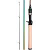 APLVFFZH Canna da Pesca Lure Rod Azione Morbida, Arcobaleno, manico a pistola, 1.8m | fibra di carbonio - non telescopica - metallo - suma - plastica - 2 sezioni - per Acque Interne - per Horse Mouth Fish