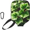 YQxwJL Ivy Blossoms - Copertura per pagaia in neoprene con stampa albero e cerniera, tasca in rete e moschettone