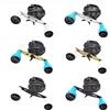 LatoYard per CNC Alluminio Mulinello Da Pesca Maniglia 110mm Potenza | 110 millimetri Baitcasting Reel Maniglia per CNC Alluminio Power Knob S Drum Fishing