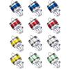 Generic Confezione leggera per uso sommerso | 12 pezzi LED attrattore Lampade, Compact Rig Design, Colori Assortiti, Reservoir Boat Casting