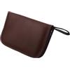 DEARMAMY Borsa Accessori da Golf Grande in PU Marrone per Appassionati | Scomparti Interni, Disposizione Razionale, Design Multifunzione, Portatile, per Palline ed Attrezzi