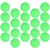 ULTECHNOVO Opache Verdi Palline da Ping Pong senza Cuciture 100 Pezzi 40mm | Pp, Design senza Scritte, Rimbalzo Stabile, Uso per Allenamento e Sorteggi, Finitura Liscia e Sicura
