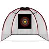 Baoblaze Rete da Allenamento Golf Rete Pratica Golf Rete Bersaglio Golf Rete Golf con Pannello Centrale per Migliorare lo Swing Telaio Stabile con Picchetti