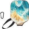 Generic pickleball Racket Case Beach Waves pickleball Paddle Cover | Impermeabile Universale pickleball Covers Per Fits Most Rackets L'uso Esterno sport
