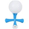 Aoresac Tee da golf regolabili con clip magnetica per gamma | Materiale in gomma morbida, uso simulatore di campo guida, si adatta alla clip del cappello, design stabile della base del