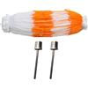 TOPBATHY 20 Set Rete per Palloni Sportivi Giallo Bianco, Set Robusto | PP Nylon Polipropilene, Portatile e Salvaspazio, per Aziende e Istituti di Allenamento