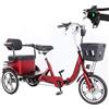 Generic Triciclo elettrico pieghevole per adulti, ideale per gli spostamenti quotidiani.