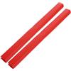 Cabilock 2 Pezzi Protezione per Punte Sci in PVC Rosso, Assorbimento Urti | Facile da Installare, Protezione Professionale Completa, per Trasporto e Conservazione, Design Compatto