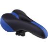 OUNONA Sella per Bici Comoda in Cuoio Blu Imbottitura Assorbente e Design Traspirante per Mountain Bike Accessori Ciclismo Pratici
