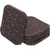 DOITOOL 4 Pezzi Tappetino in Gomma per Tapis da Corsa, sotto Tapis, Riduce Vibrazioni e Rumore, per Casa e Danza, Compatibile con Cyclette e Batteria