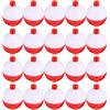 Amosfun 20 Pezzi Galleggiante Sferico da Pesca in ABS Rosso per Esche | Accessorio Leggero e Pratico, Uso in Mare, per Pesca, Dettaglio Plastico Abs, Colore Rosso