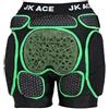 Wenoup Set da 3 Protezioni Sportive per Paracolpi per Ginocchio E Gomito Leggera con Design Traspirante E Chiusura Regolabile Adatti per Snowboard E, XL, ESA Migliorato