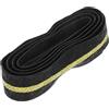 SAFIGLE Overgrip per Racchetta da Tennis Nero Antiscivolo in PU Doppio | Fascia Antisudore, Migliora Presa e Controllo, per Racchetta e Manubrio Bici, Colore Nero