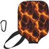 Generic pickleball Racket Case Oranges Light-Ning pickleball Paddle Cover | antigraffio Universale Copri paddle pickleball Racchetta Per L'uso Esterno sport Fits Most Rackets
