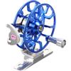 ULTECHNOVO Mulinello da Pesca da Esterno Mulinello da Pesca Frontale Lega di Alluminio Blu Portatile e Principianti