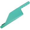 jiejack Grande pala per la pulizia delle grondaie, in plastica, pala da giardino per foglie e sporco, manico ergonomico, pala leggera per giardino e grondaia (verde)