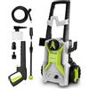 DEKOPRO Idropulitrice 1650W 135 Bar, Ugello Regolabile, Tubo Flessibile 5M