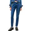 Tommy Jeans Donna Jeans Lucy Slim Vita Media, Blu (Denim Dark), 32W/34L