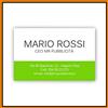 Mr Pubblicità Mr Pubblicita - n. 200 Biglietti da Visita Personalizzati - Stampa inclusa su Cartoncino 350gr Patinato Lucido - Personalizza Online