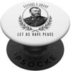 Union & Republic Ulysses S Grant ci ha permesso di avere pace Ritratto storico PopSockets PopGrip Adesivo