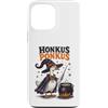 Vintage Halloween Farm Custodia per iPhone 13 Pro Max Honkus Ponkus Wizard Goose Funny Halloween Witch Humor