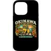 Visit the Shisa Factory Store Custodia per iPhone 14 Pro Max Okinawa Ryukyu Heritage Isola Shisa Giappone Kanji Souvenir