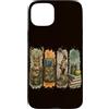 Funny Hunting Back To School Deer Huntin Custodia per iPhone 15 Plus Hunting Back To School - Zaino mimetico per studenti e cacciatori di cervi