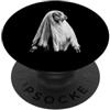 Halloween Goat Lover Cute Ghost Gifts Capra Halloween Cool Capra Spettrale Animale Fantasma Spaventoso PopSockets PopGrip Adesivo