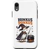 Vintage Halloween Farm Custodia per iPhone XR Honkus Ponkus Wizard Goose Funny Halloween Witch Humor