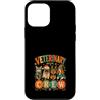 Vet Tech Veterinarian Christmas Apparel Custodia per iPhone 12 mini Veterinario Equipaggio Veterinario Tecnico Veterinario Natale