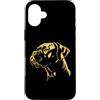 Fawn Brindle Boxer Breed Gifts T Shirts Custodia per iPhone 16 Plus Mens & Womens Cute Retro Vintage Logo Boxer Dog Lover