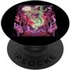 Halloween Glam Retro Vintage Comics Pop Pickle Ghost Cetriolo Aneto Spettrale Spaventoso Orrore Infestato PopSockets PopGrip Adesivo
