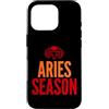 Zodiac Home Decor Custodia per iPhone 16 Pro Aries Season Zodiac Home Decor