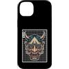 Hannya Oni By Tokyo-Waves Custodia per iPhone 14 Plus Yokai Oni Face Devil - Maschera per tatuaggi giapponesi