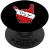 Scuba Dive Gear for Divemasters Immersione Bandiera Rock On Divertente Immersione subacquea PopSockets PopGrip Adesivo