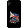 Philippines Flag Proud Filipino Philippi Custodia per iPhone XS Max Bandiera delle Filippine Orgoglioso Filippino Souvenir Filippine Jeepney