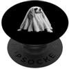 Halloween Cavalier Dog Owner Ghost Dog G Cavalier King Charles Spaniel Halloween, fantasma amante dei cani PopSockets PopGrip Adesivo