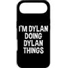 Dylan Name Funny Joke Lover Birthday Des Custodia per iPhone Air Sono Dylan che fa Dylan cose divertenti dicendo