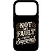 Giochi di parole e satire professionali Custodia per iPhone 17 Pro Not My Fault I Wasn't Supervised Impiegato del caos