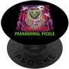 Halloween Glam Retro Vintage Comics Pop Paranormale Sottaceto Cetriolo Aneto Fantasma Spettrale Orrore Spaventoso PopSockets PopGrip Adesivo