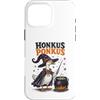 Vintage Halloween Farm Custodia per iPhone 16 Pro Max Honkus Ponkus Wizard Goose Funny Halloween Witch Humor