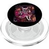 Halloween Glam Retro Vintage Comics Pop Frenchie Ciclope Zombie Bulldog Francese Spettrale Orrore Spaventoso PopSockets PopGrip per MagSafe