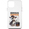 Vintage Halloween Farm Custodia per iPhone 12 mini Honkus Ponkus Wizard Goose Funny Halloween Witch Humor