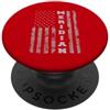 Proud Mississippi American family Meridiano, Mississippi, bandiera americana PopSockets PopGrip Adesivo
