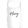 Beautiful Harry Designs for Her Custodia per iPhone 17 Pro Max Elegant Handwritten Font Harry Calligraphy
