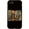 Funny Hunting Back To School Deer Huntin Custodia per iPhone SE (2020) / 7/8 Hunting Back To School - Zaino mimetico per studenti e cacciatori di cervi