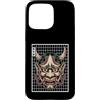 Japanese Aesthetic by Tokyo Waves Custodia per iPhone 15 Pro Max Maschera giapponese del diavolo Yokai del diavolo Hannya Giappone Oni